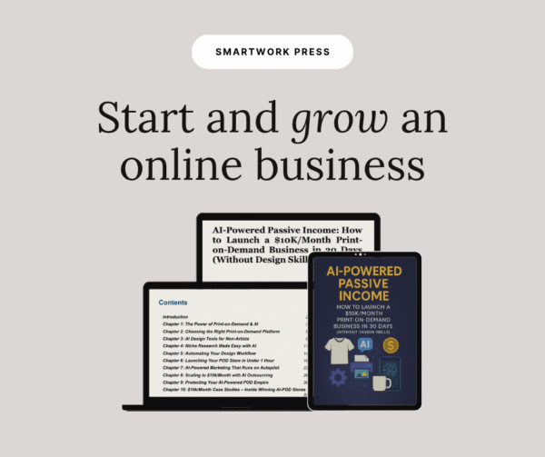 AI-Powered Passive Income: How to Launch a $10K/Month Print-on-Demand Business in 30 Days (Without Design Skills) - Image 5