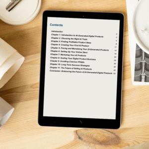 Sell AI-Generated Digital Products: Build, Launch, and Profit with AI Tools