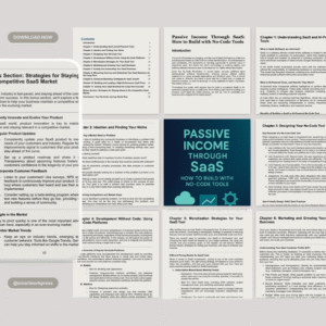 Passive Income Through SaaS: How to Build with No-Code Tools