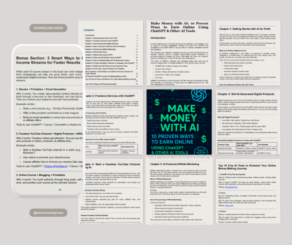Make Money with AI: 10 Proven Ways to Earn Online Using ChatGPT & Other AI Tools - Image 4