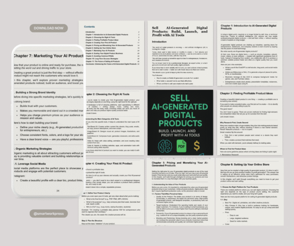 Sell AI-Generated Digital Products: Build, Launch, and Profit with AI Tools - Image 4