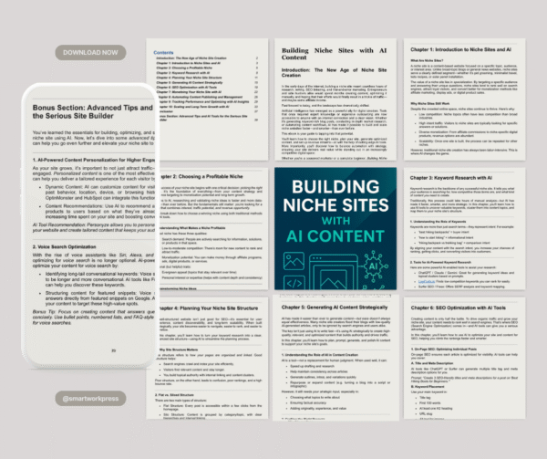 Building Niche Sites with AI Content - Image 4