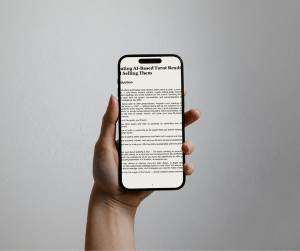 Creating AI-Based Tarot Readings and Selling Them - Image 7