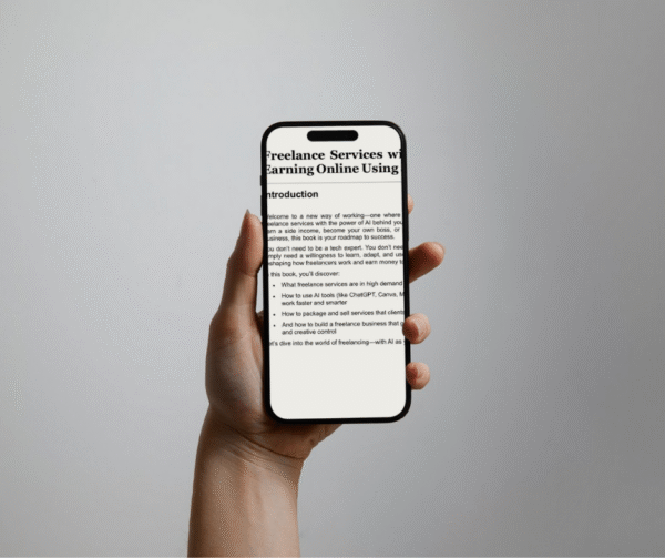 Freelance Services with AI: Start Earning Online Using Smart Tools - Image 7